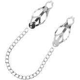 DARKNESS - METAL CLAMP WITH CHAIN